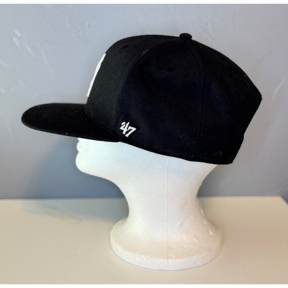 47 Brand Yankees Hitch Cap Black Mens One size fits all - Picture 5 of 10